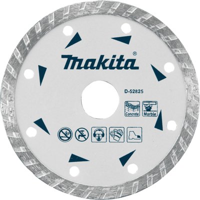 Алмазний диск по бетону та мармуру турбо 230x22.23 мм Makita (D-52825) D-52825 фото