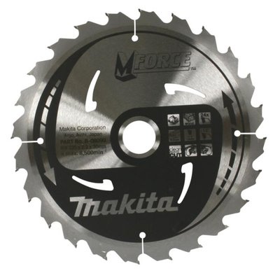 Пиляльний диск Makita MForce 235 мм 24 зуби (B-08090) B-08090 фото