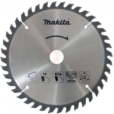Пиляльний диск Makita ТСТ по дереву 185x30 мм x 40 зубів (D-52607) D-52607 фото