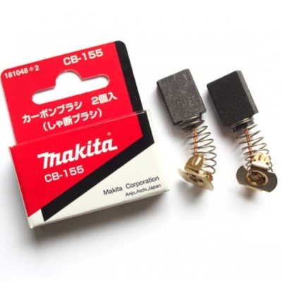 Вугільні щітки MAKITA CB-155 з авто-відключенням (HR5001C, HR4500C, HM1200, HM1200B, HM1202C, HM1400) 181048-2 фото